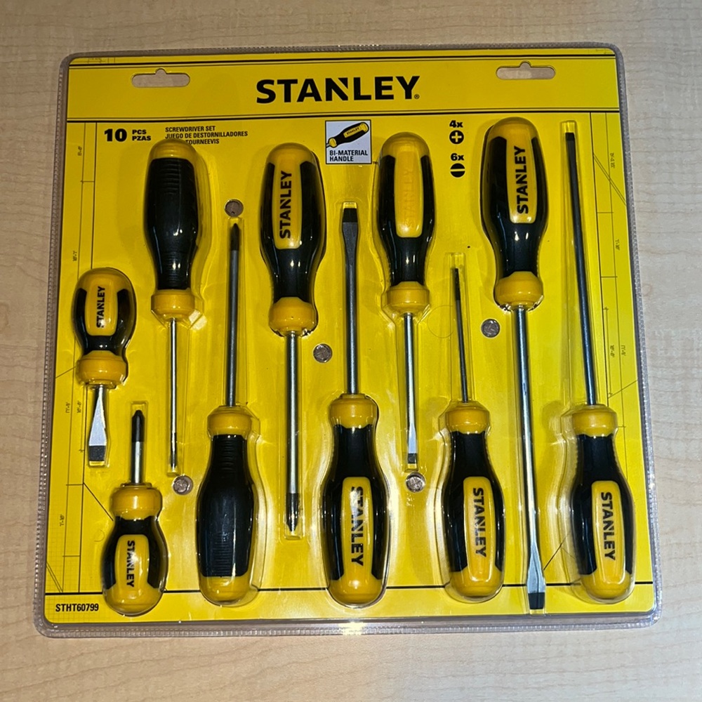 10-Piece Screwdriver Set